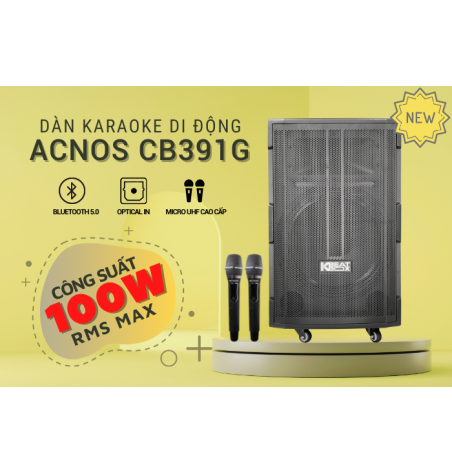Dàn karaoke di động ACNOS CB391G