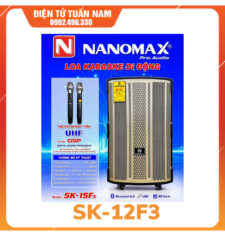 Loa kéo di động Nanomax SK-12F3